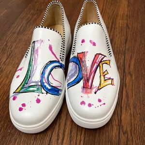 Loubi Love Flat Calf Love/GG